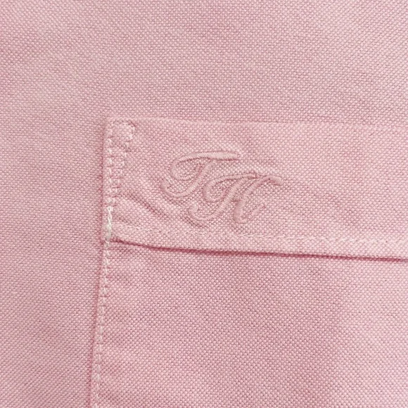 Tommy Hilfiger Women’s 100% Cotton Oxford Button Down Long Sleeve Shirt Size L - Picture 4 of 8